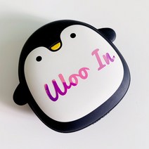 컷팅레터링 네임스티커 핸드폰이니셜 주문제작 라벨텍, 폰트 02, 컷팅네임 레인보우 홀로 1.5cm