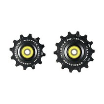 TRiPEAK 12T14T SRAM 오버사이즈 세라믹스테인리스 스틸 베어링 MTB 쟈키 휠 풀리 세트 Eagle XX1X01GXAXS 1x12 스피드 2x11 후방 변속기, Ceramic Bearing Black