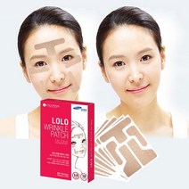 로로스키니 링클 페이스 패치 팔자 눈가 미간 주름관리 10매