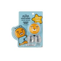 LG 아우라 카카오프렌즈 차량용 방향제 페이스 1+1 기획팩, 01.라이언