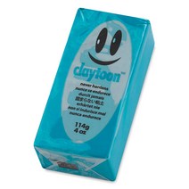 전문가용 유점토 클레이툰 114g Van Aken / Claytoon, 연하늘(Pastel Blue)