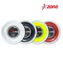 존스 폴리모 헵타볼트 17 트위스트 1.20mm 200M 릴 테니스 스트링, 라이트그린