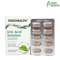 엔조헬스 뉴질랜드 URIC ACID BALANCE 요산 밸런스 24000 요산배출 통풍영양제 70캡슐, 1개, 1개, 70개