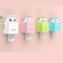 어린이집수건걸이 가족 마스크걸이대, 핑크