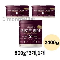 아이엠마더 컴포트케어 분유 2단계, 2400g, 4개