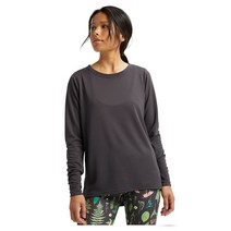 1920 버튼 여성 스노우 보드 긴팔티 Women`s Burton Luxemore Long Sleeve T-Shirt Phantom