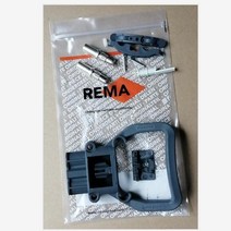 정품 REMA DIN 80A 150V 암 배터리 소켓 충전기 플러그 전원 커넥터 지게차 팔레트 트럭 골프 차량 액세서, 01 DIN80A Without AUX