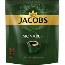 야콥스 인스턴트 블랙 커피 리필팩 150g JACOBS MONARCH BLACK INSTANT COFFEE 150g, 1개