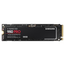 삼성전자 980 PRO PCle 4.0 NVMe M.2 SSD, MZ-V8P500BW, 500GB