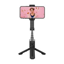 스마트폰 핸드폰 짐벌 촬영장비 셀카봉 3축 hohem isteady q smartphone gimbal handheld stabilizer phone selfie stick, 검은색