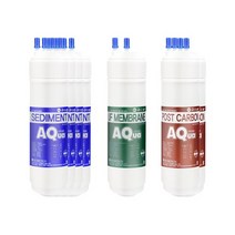 [필터테크] 대림케어 WP-T300 1년세트 정수기필터호환 실속형 9인치 단방향 (UF), 상세 설명 참조