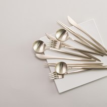 한국유기 커트러리 7종 유기 커트러리 유기 양식기, 디너포크