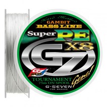 G7 지세븐 토너먼트 진 PEX8 75M 합사(GENE PE X8), 2.5호 25LB