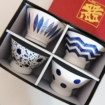 일식 도자기 밥공기 예쁜 일본 미니 밥그릇 국 공기 라면 국수 그릇 4p, 4p세트