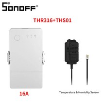 미크로소리움 음성 어항 포트 전경 수초 Sonoff-THR316/320 스마트 스위치 TH16 업그레이드 음성 제, 02 16A THS01
