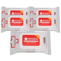 의약외품 손소독물티슈 휴대용 알콜티슈 20매 5팩