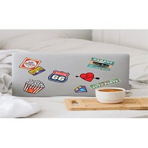 여행가방 캐리어 장식 귀여운 스티커 30대 마킹테이프, 자석스티커 2P