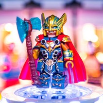 2+3 LEGO 스파이더맨 피규어, Thor 4 무비 커스텀 에디션