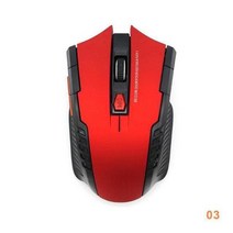 2.4Ghz 무선 마우스 게이머 컴퓨터 PC 게임용 USB 수신기 포함 윈도우 7/2000/XP/비스타 용 노트북 액세서리, 흰색과 패드