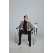 아소아르 여성용 울 90 소프트 감성 데일리룩 오피스룩 가을겨울 하나 헤링본 핸드메이드 코트 Hanna Handmade Coat