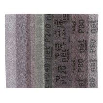 목재 사포 15 pcs 12570mm 메쉬 샌딩 페이퍼 연마 먼지 무료 mirka abranet 샌드페이퍼 후크 루프 샌딩 디스크 80 -320 자동차 용 그릿, 각 그릿의 3 PC