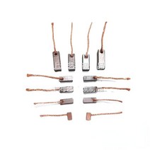 10pcs 자동차 창 와이퍼 모터 엔진 구리 카본 브러쉬 3x4x5x6x7x8x9x10x12x14x15mm, 8X8X17MM