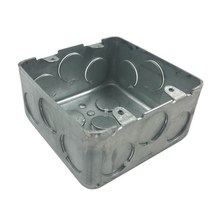 국산 매입 철 복스 스위치박스 2개용 54mm, 1개