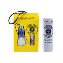 록시땅 핸드크림 단품 핸드+립밤 듀오 세트 모음 (기프트 듀오백+쇼핑백증정), 시트러스 버베나+시어버터 립밤, 시어버터립밤스틱(기프트듀오백+쇼핑백증정)