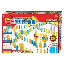 친구 가족 장애물 큰 도미노 블럭 게임 200pcs 아이들장난감 도미노교구