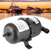 해양 펌프 보트 펌프 시거 12v 물 축적기 탱크 rv 어큐뮬레이터 압력 탱크 워터 제어 0.75l 125psi 방수 rv, 없음