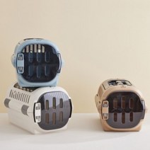 릿첼 캠핑캐리 파인 더블도어 이동장 강아지고양이이동장, 파인 이동장 M(미스티블루)