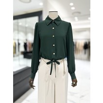 모조에스핀 스트링 블라우스 J222MSC007
