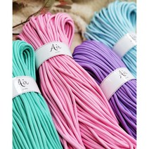 5.5mm 100yard 1kg 대용량 청키 우동실 / 파라코드 우동끈 네트백 뜨기 / 굵은로프 마크라메실, No.11