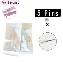 오토 MTS 니들 카트리지 10pcs Pen 닥터펜 교체 용 drpen M5 7 N2 E30 Microneedles 12 24 36 42Pin 5D 3D Nano PMU 11186, 5핀(R5)x10