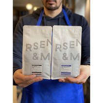 [앤더슨앤마이야르] 덴마크 코펜하겐 커피원두 세트상품: 에티오피아 첼첼레 오가닉 필터원두 250g + 콜롬비아 라스 델리시아스 필터원두 250g