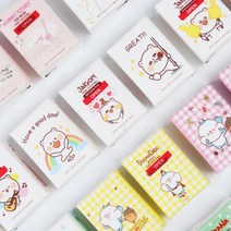 아네모네 다다 미니포켓티슈 3겹 10매입 32가지 디자인, 10팩(디자인 랜덤)
