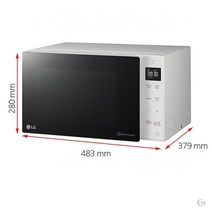[LG] 향균코팅 스마트 인버터 마그네트론 전자레인지 23L 1000w 조리시간 1.5배 단축 10년 무상보상