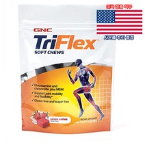지엔씨 트리플렉스 소프트 츄 60정 GNC Triflex Soft Chews 미국 직구 사은품 추가증정
