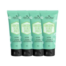 [라벨영] 비듬+각질+스케일링 쇼킹두피팩 3+1, 상세 설명 참조