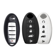 W553ECAL 자차 깔끔한 튜닝 케이스 프리미엄 방수 자동차 디자인 실리콘 용 맥시마 용품 알티마 예쁜 5버튼 패스파인더 꾸밈 스마트키 차량 이쁜 소품 닛산 엑스트레일 멋진 카웨어, GL 화이트