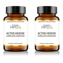 HPDRx AHCC 표고버섯균사체 1100mg 90정 2개