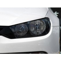 엔젤아이 폭스 바겐 vw scirocco iii mk3 울트라 브라이트 데이 라이트 턴 시그널 스위치 백 led 천사 눈 키트 헤일로 링 자동차 액세서리, 흰색만, 할로겐 HD