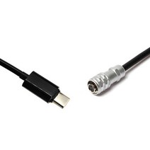 Weipu SF610 2 핀 암-USB 타입 C PD 트리거 전원 케이블 BMPCC 4K 6K 블랙매직 포켓 시네마 카메라 BMPCC, 01 Straight Type C_01 10cm