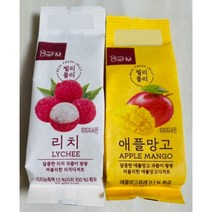 GS25 쉐프엠 대만젤리 젤리블리 리치 애플망고 2가지맛, 리치1개