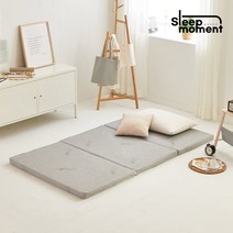 슬립모먼트 M1 접이식 메모리폼 오가닉 토퍼 5cm SS 아이보리