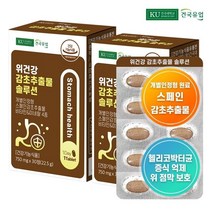건국유업 위건강 감초추출물 솔루션 22.5g, 30정, 2개