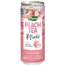 푸르티 복숭아티 240ml/ 10캔, 240ml, 30캔