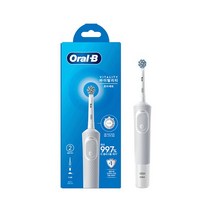 [Oral-B] 오랄비 전동칫솔 D100 바이탈리티 초미세모 화이트, D100 화이트 OD81