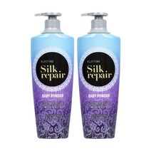 [KT알파쇼핑]엘라스틴 실크 베이비파우더 린스 550ml_2개