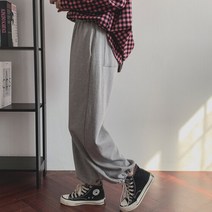 여자 캐주얼 데일리 3컬러 와이드 포켓 조거팬츠
